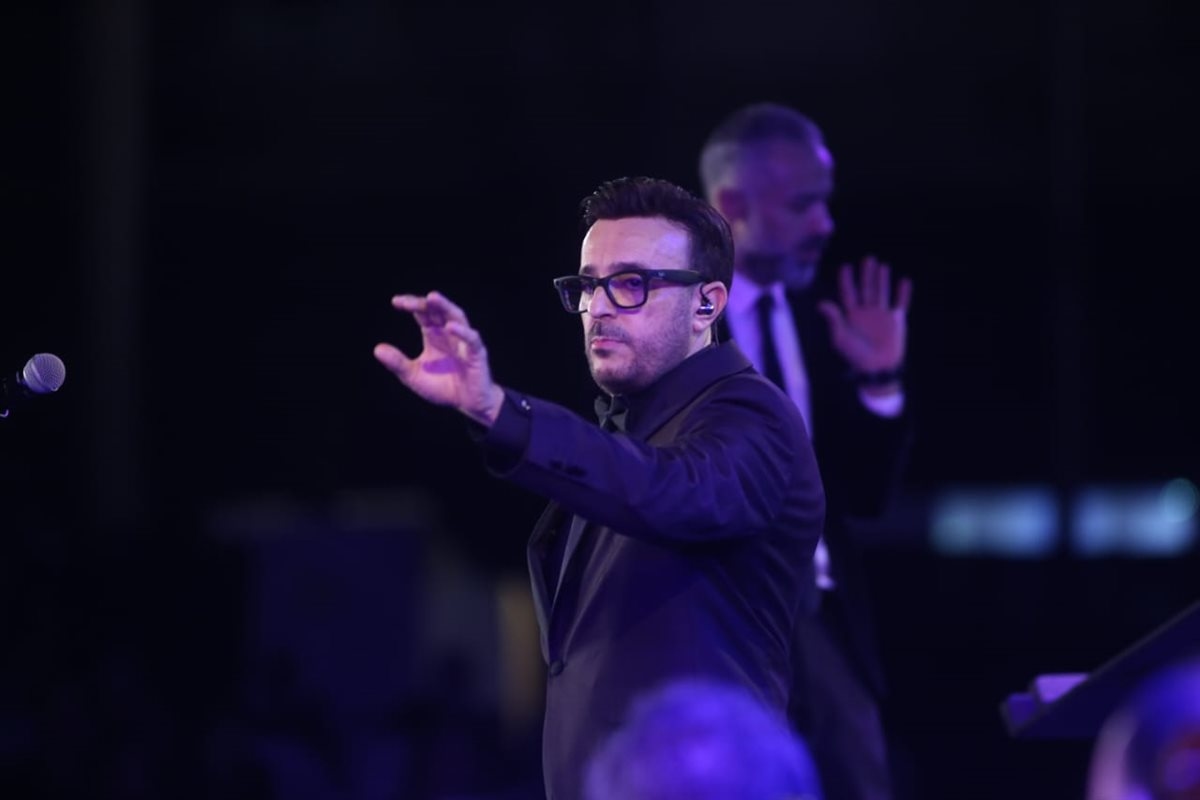 صابر الرباعي يتألق في ختام فعاليات مهرجان الموسيقى العربية في الأوبرا