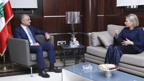Bou Saab discusses Syrian refugee crisis, southern Lebanon situation with UN Special Coordinator