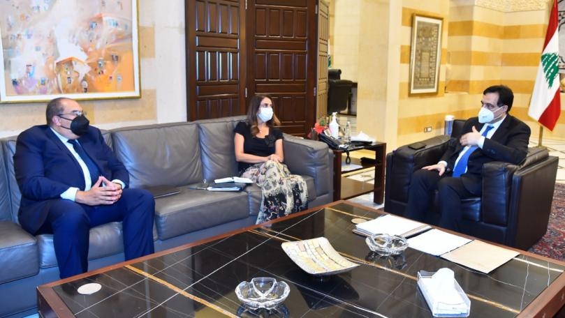 Diab meets International Monetary Fund Executive Director