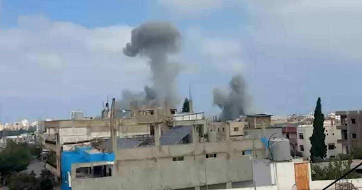 بالفيديو: غارة... ودمار كبير