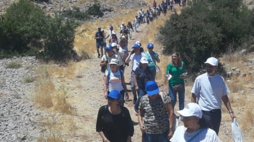 زيارة حج في جبل حرمون
