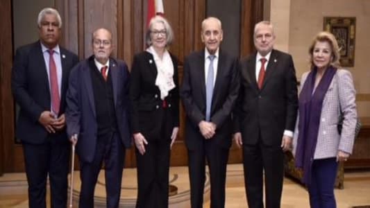 Berri receives International Federation of Red Cross President, broaches developments with Interior and Municipalities Minister