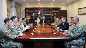 US military delegation visits President Aoun