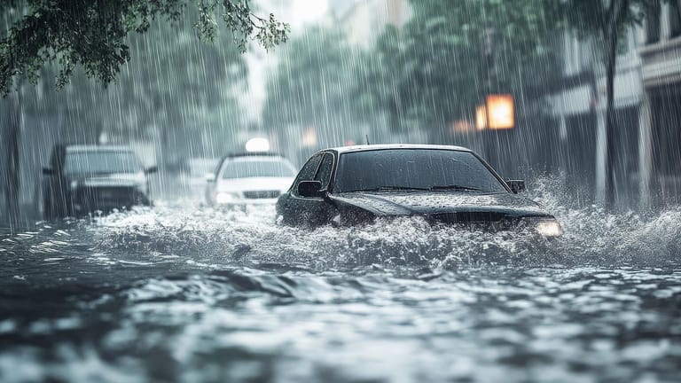 تشرين ينتهي بمنخفض جوّي: أمطار وبَرَد... وتحذير من السيول!