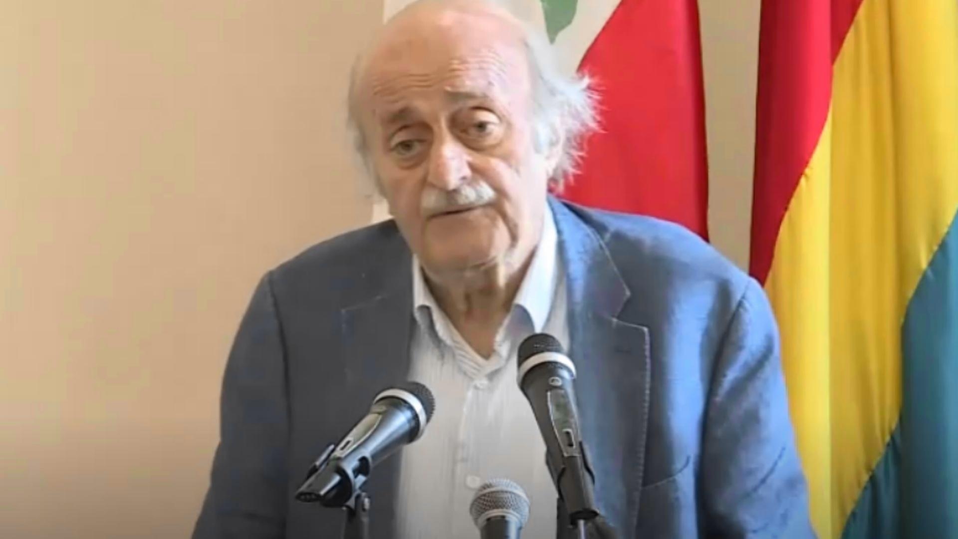 Jumblatt: I propose a ceasefire to allow dialogue, and we must affirm that Jabal al-Arab in Suweida is an inseparable part of Syria