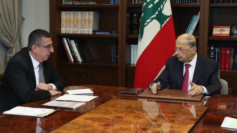 الرئيس عون اطلع من وزير الشؤون الاجتماعية هكتور الحجار على المداولات في مؤتمر بروكسل وموقف لبنان الثابت من مسألة النازحين السوريين لجهة ضرورة إعادتهم إلى بلادهم