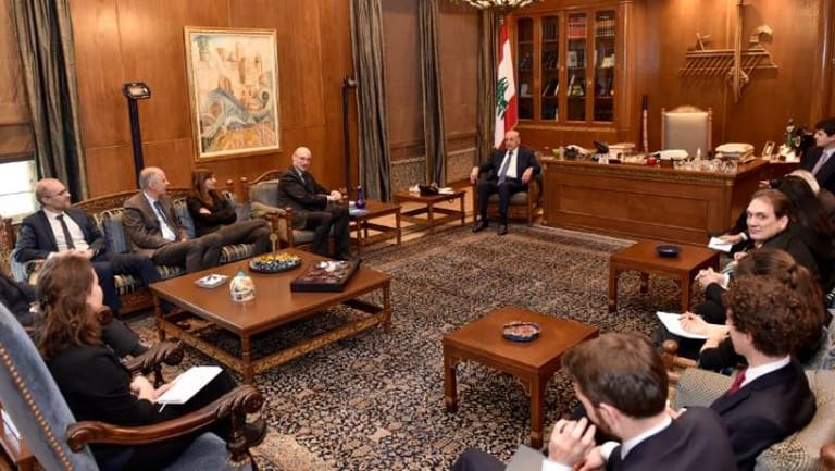 برّي يؤكّد لوفد فرنسيّ الإلتزام بتطبيق كامل للقرار 1701