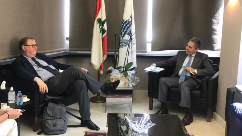 وزني عرض مع دوكان لأهمية انعقاد المؤتمر الدولي الثالث لدعم الشعب اللبناني