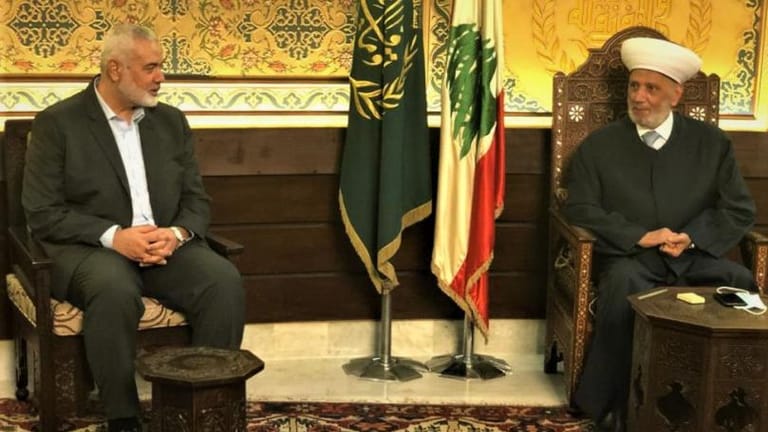 هنية من دار الفتوى: نتمنى لأشقائنا في لبنان الاستقرار والأمن