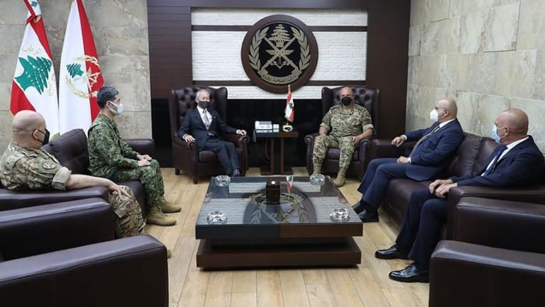 Army chief meets Japan's Ambassador, UNIFIL Commander