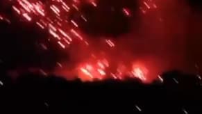 Watch: Terrifying Scenes of Intense Bombardment on Bekaa