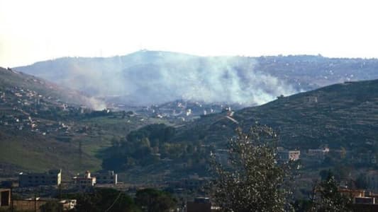 NNA: The Israeli army burned a large number of houses between the towns of Adaisseh and Rab El Thalathine