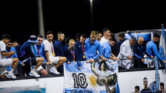 Argentina's World Cup Winners Arrive Home to Hero's Welcome