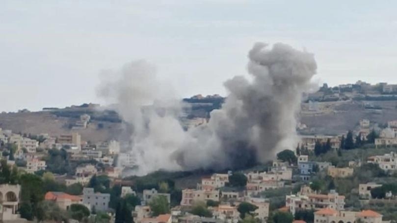 NNA: Israeli artillery shelling targeted the outskirts of the town of Shebaa with two shells