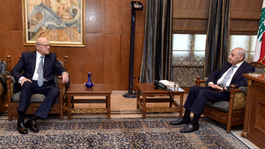 Berri broaches situation with Mikati, leads a series of meetings