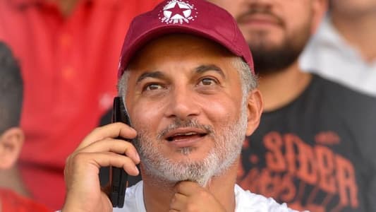 Al-Nejmeh club president Mazen Al-Zaani to Golden Ball: Preventing Al-Nejmeh club from playing at Jounieh Stadium is an unjust decision, and we hope that the decision will be reconsidered by Jounieh's municipality