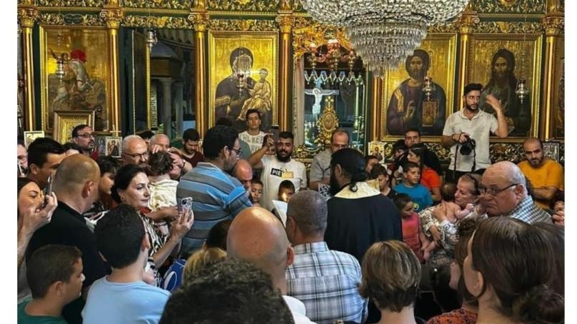 بالصور: عمادة جماعية لأطفال غزة