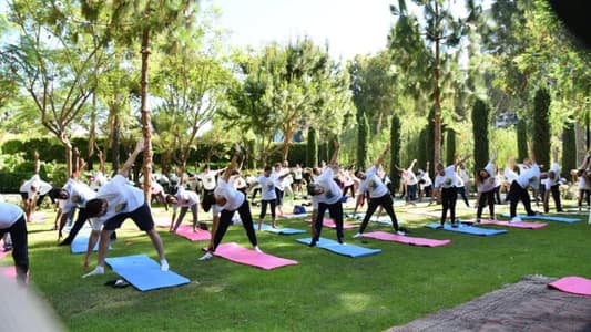 Indian Embassy organizes “International Day of Yoga” event in Beirut