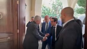 Watch: French Foreign Minister Arrives at Ain El Tineh