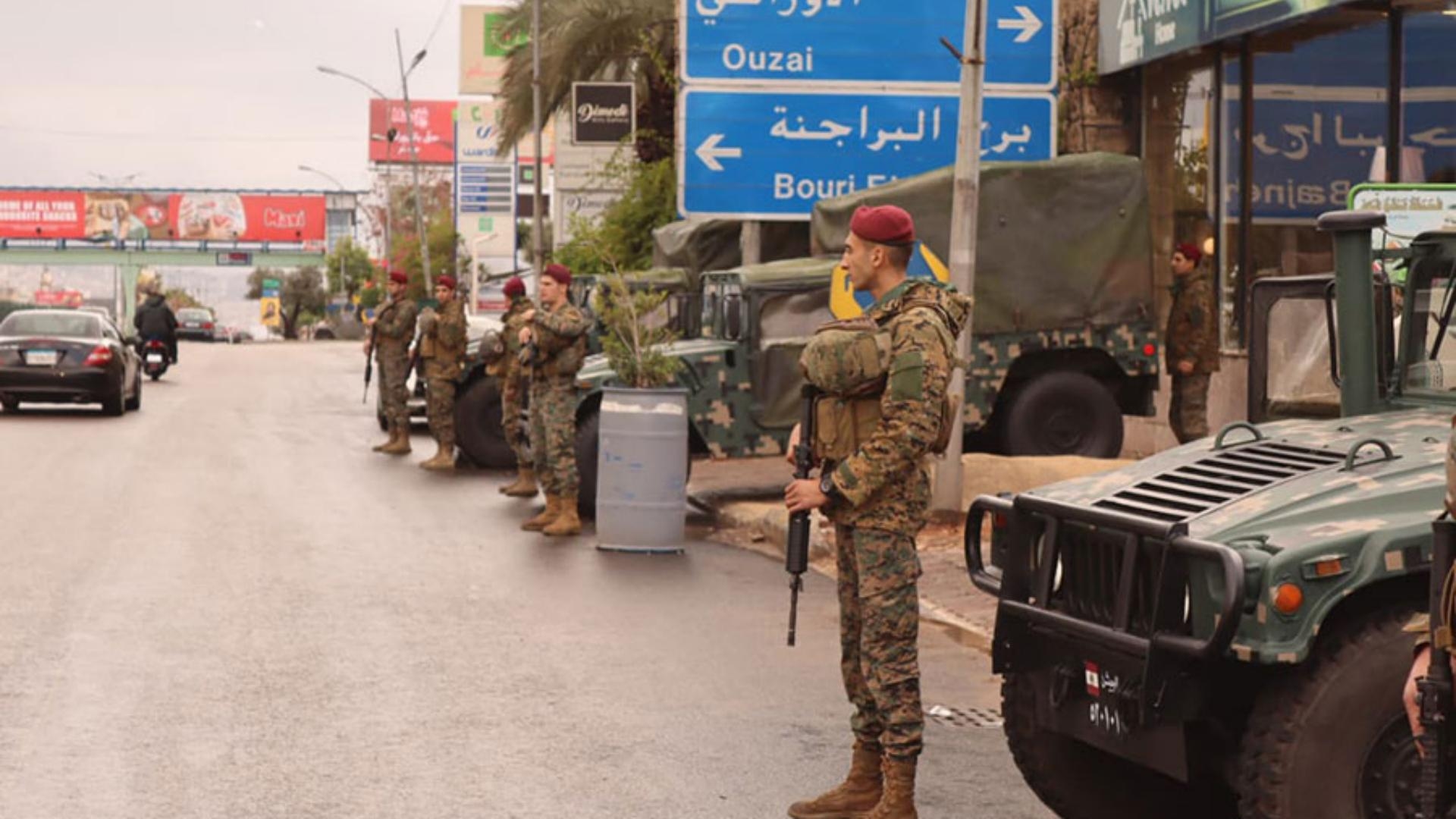 بالصّور: تدابير الجيش اللبناني خلال زيارة البابا