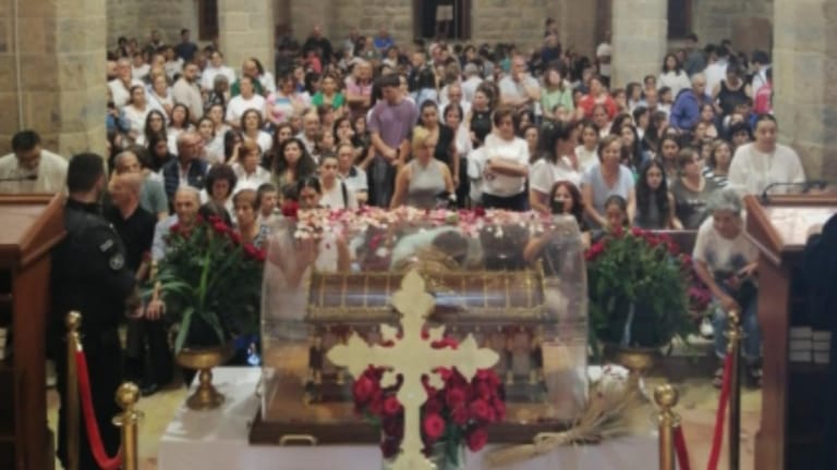 ذخائر القديسة تريزا الطفل يسوع في جزّين