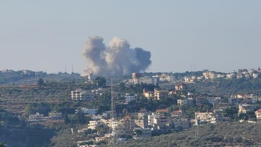 Photo: An airstrike targeted the outskirts of Aanqoun - Sidon District