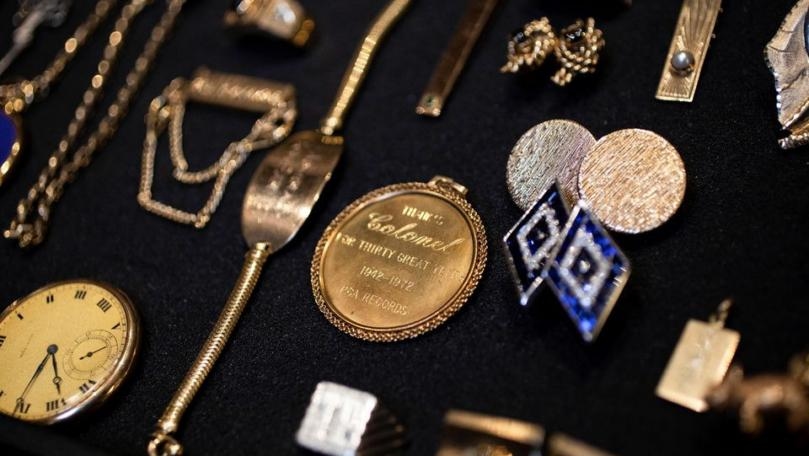 Auction House Brings Together Elvis Presley's ‘Lost’ Jewelry Collection