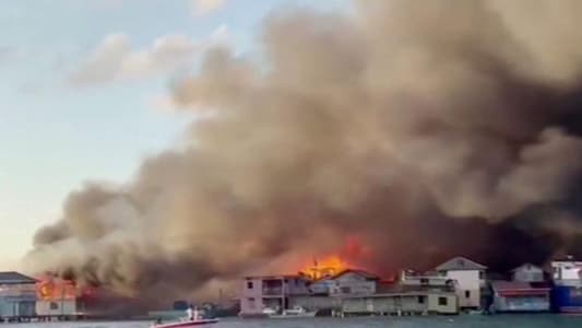 Fire devastates Honduras' Caribbean resort island of Guanaja