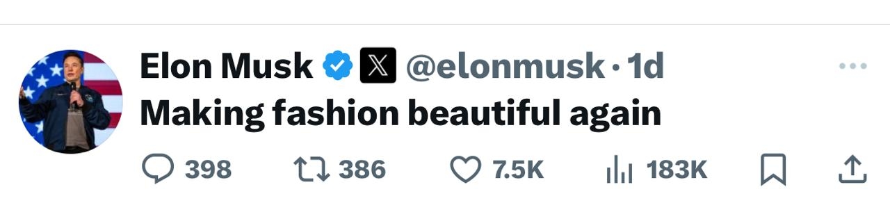 تعليق من إيلون ماسك على صورة إيفانكا ترامب... ما القصة؟