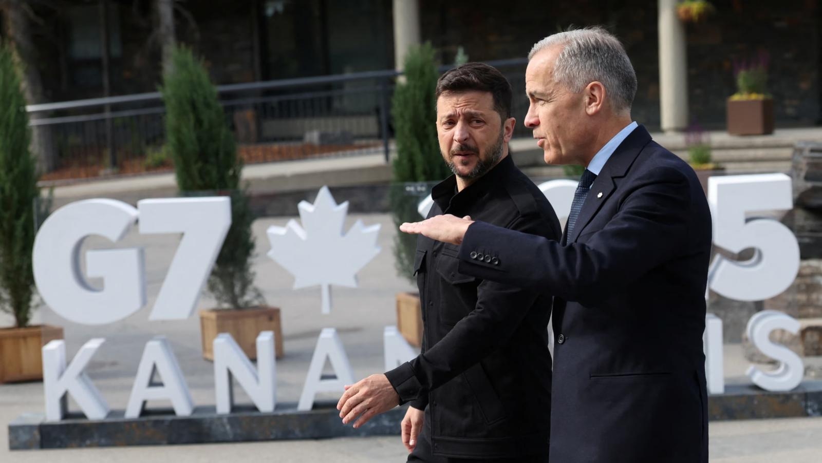 Zelenskiy leaves G7 with no Trump meeting or fresh arms support from US