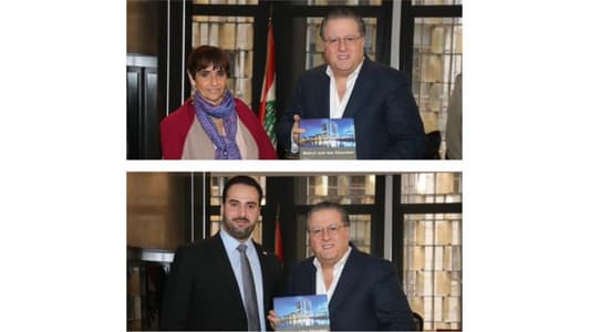 Choucair meets Argentine Ambassador, Honorary Consul of Georgia