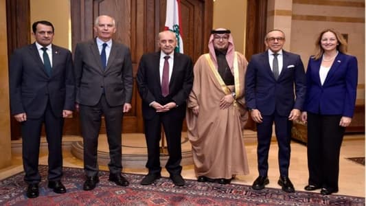 Berri broaches developments in Lebanon and bilateral ties with German delegation