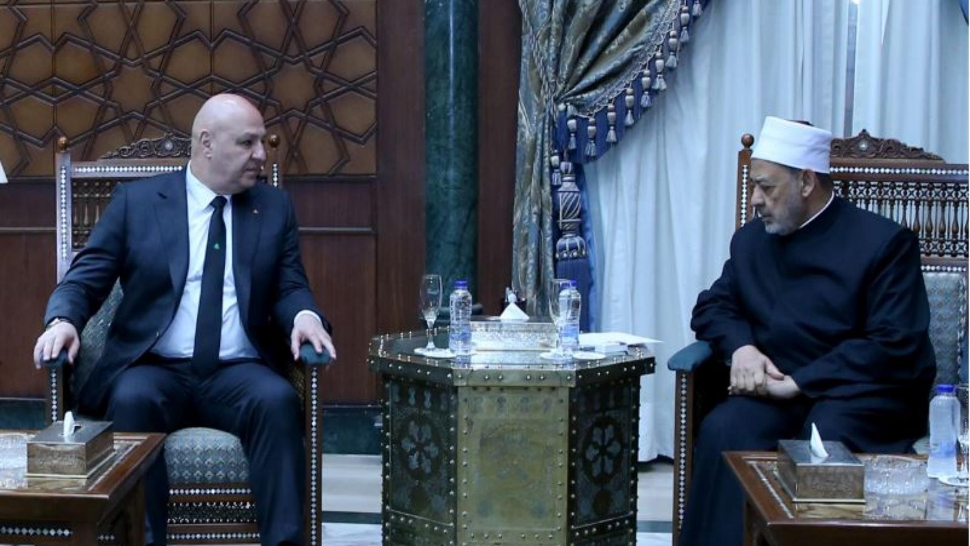 President Joseph Aoun visits Egypt's Grand Imam of al-Azhar