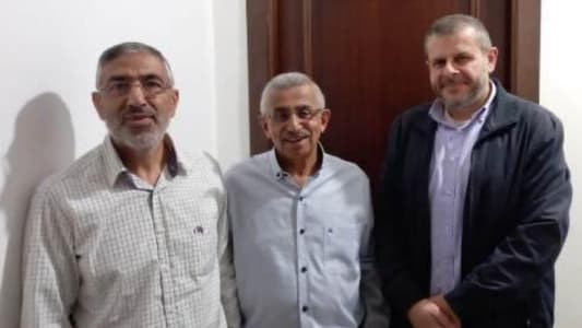 وفد من حزب الله زار سعد والبزري مهنئاً