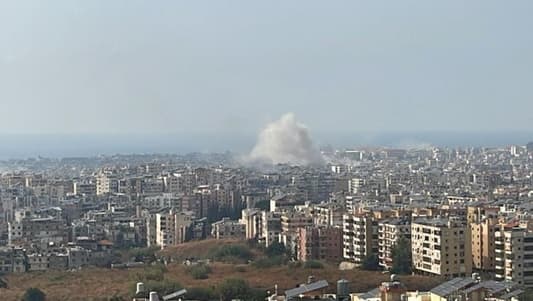 An Israeli airstrike targeted Dahieh