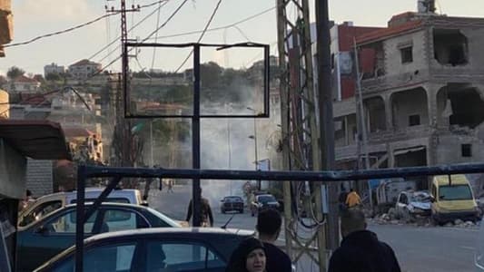 Photo: An Israeli drone targeted a car in Kounine, southern Lebanon