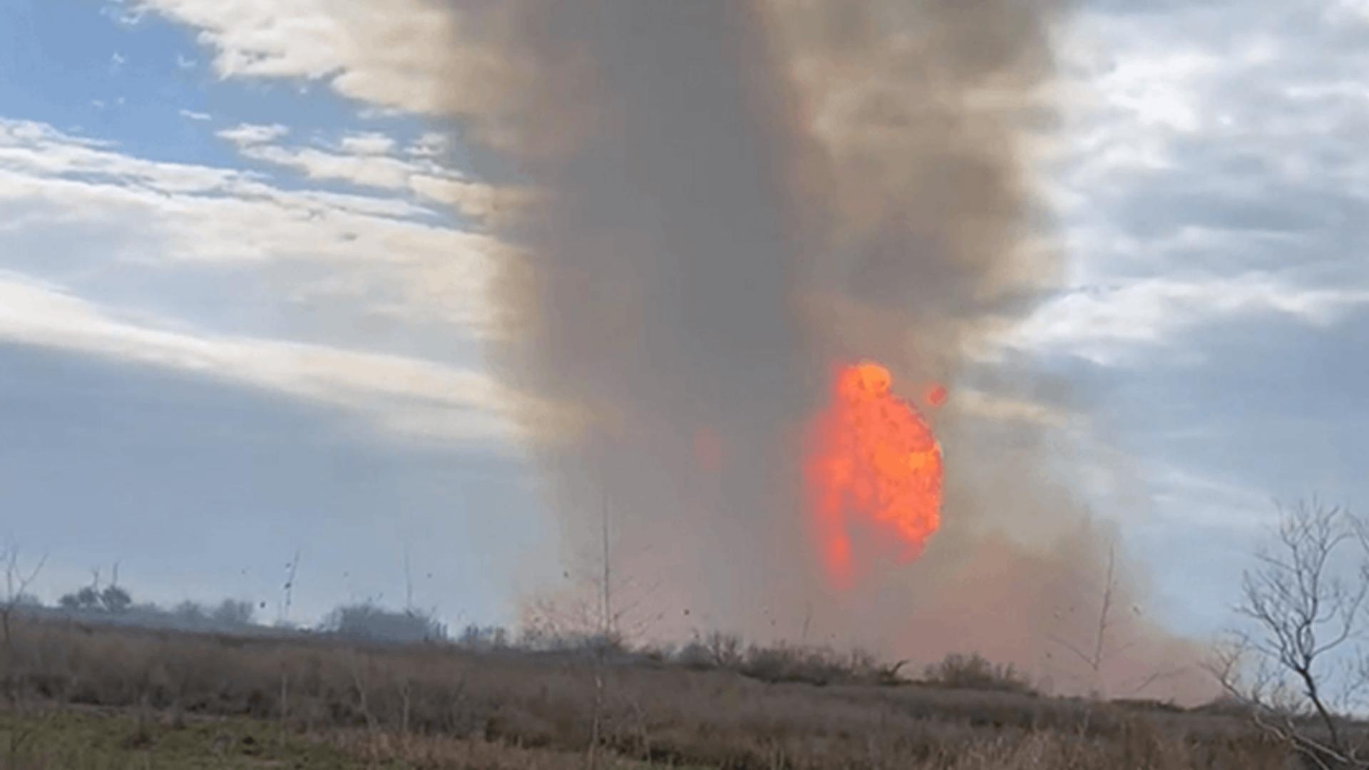 Watch: Liquefied gas pipeline explosion - MTV Lebanon