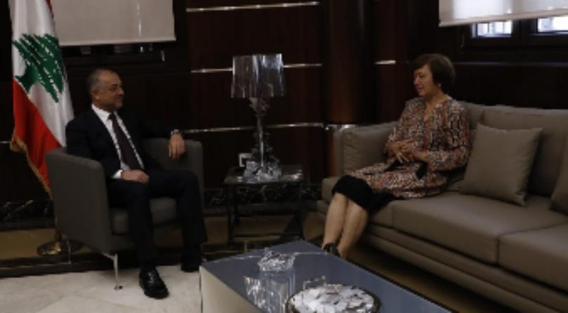 UN’s Wronecka briefs Bou Saab on outcome of Security Council’s meeting over Lebanon