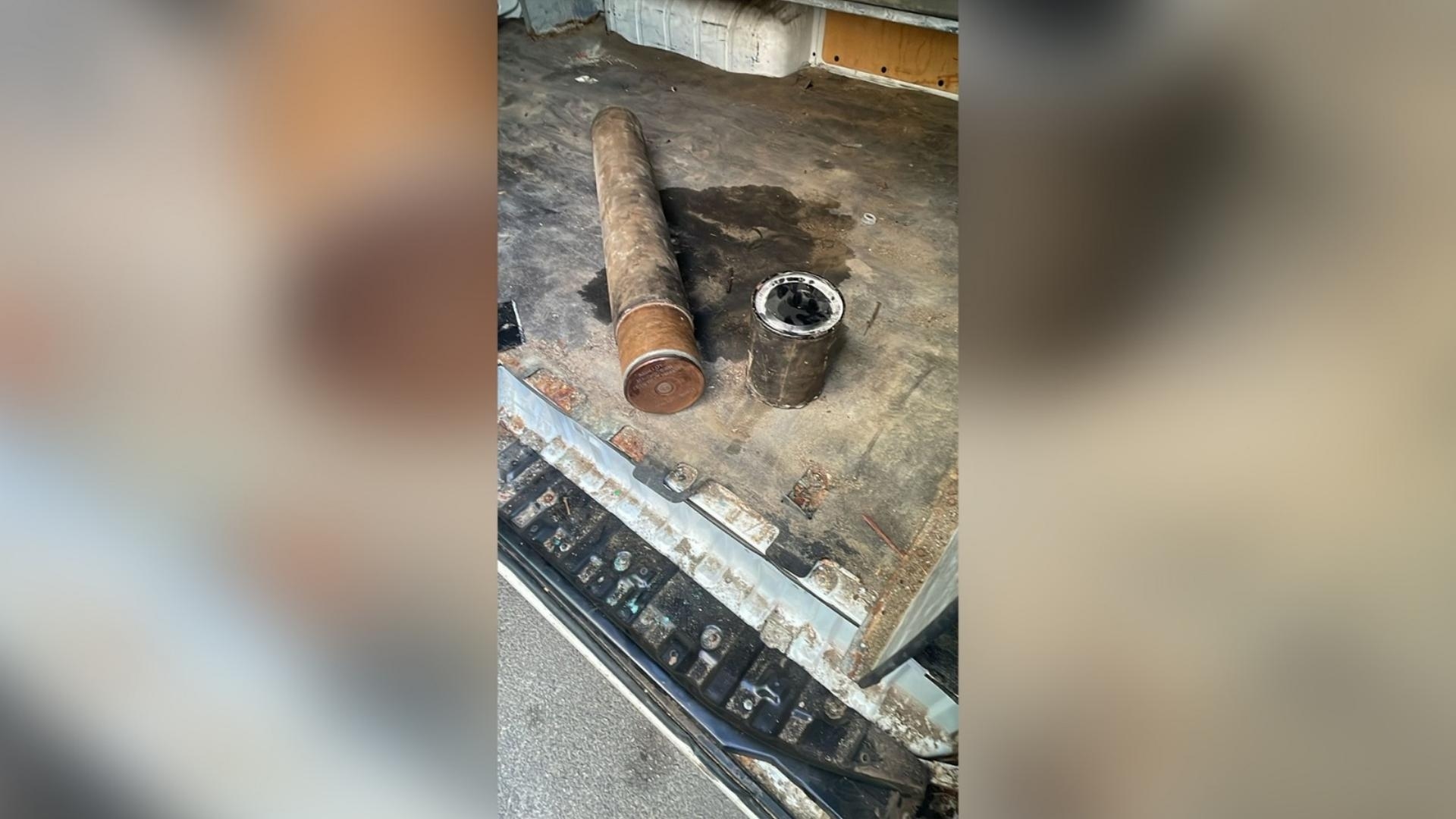 Photos: Missile Found Inside a Van in Baouchrieh
