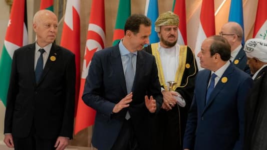 بالصّور: ردّ فعل السيسي والأسد لحظة لقائهما للمرّة الأولى