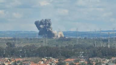 بالفيديو: سقوط صاروخ قرب محطة للكهرباء في إسرائيل