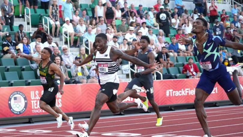 Bromell clinches men’s 100m, Felix punches ticket to fifth Olympics