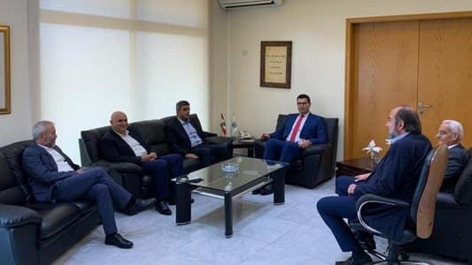 "الجمهورية القوية" بحث مع وزير الزراعة في ملف تصدير إنتاج التفاح والعنب