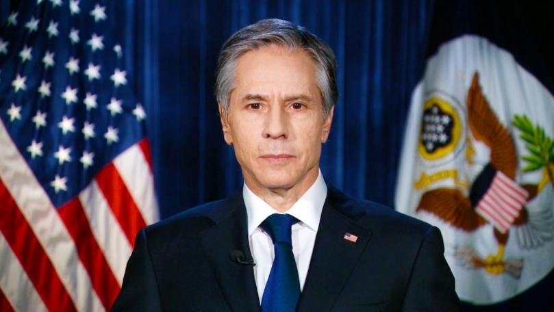 Blinken: Citizens from Gaza should not be no forcefully displaced, nor should the Strip be occupied after the end of the war, and we support the two-state solution to end the conflict