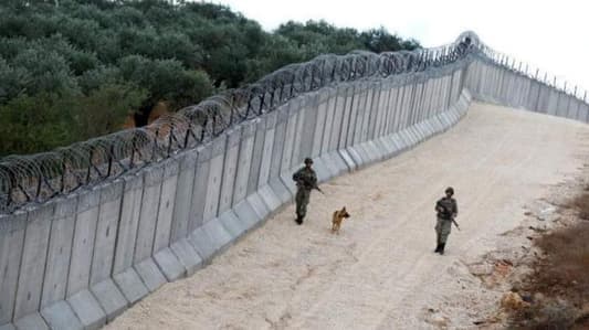 Hezbollah members opened fire on Israeli surveillance cameras installed along the concrete wall opposite Al-Adayseh and Kafr Kila and disabled them