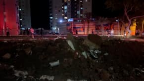 Watch: Destruction Caused by a Missile in Haifa