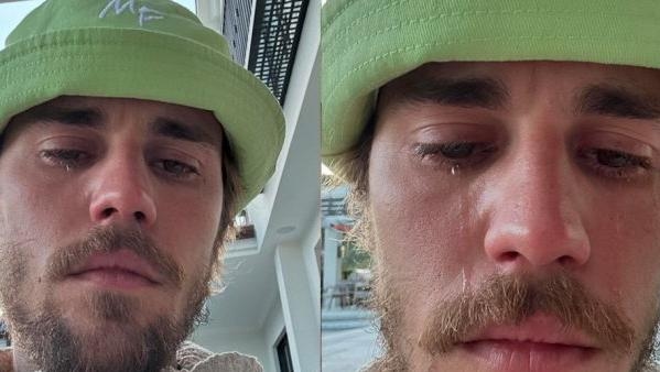 هايلي وجاستن بيبر معا بعد صورة البكاء