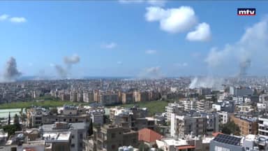 Israel claims largest strike across Lebanon