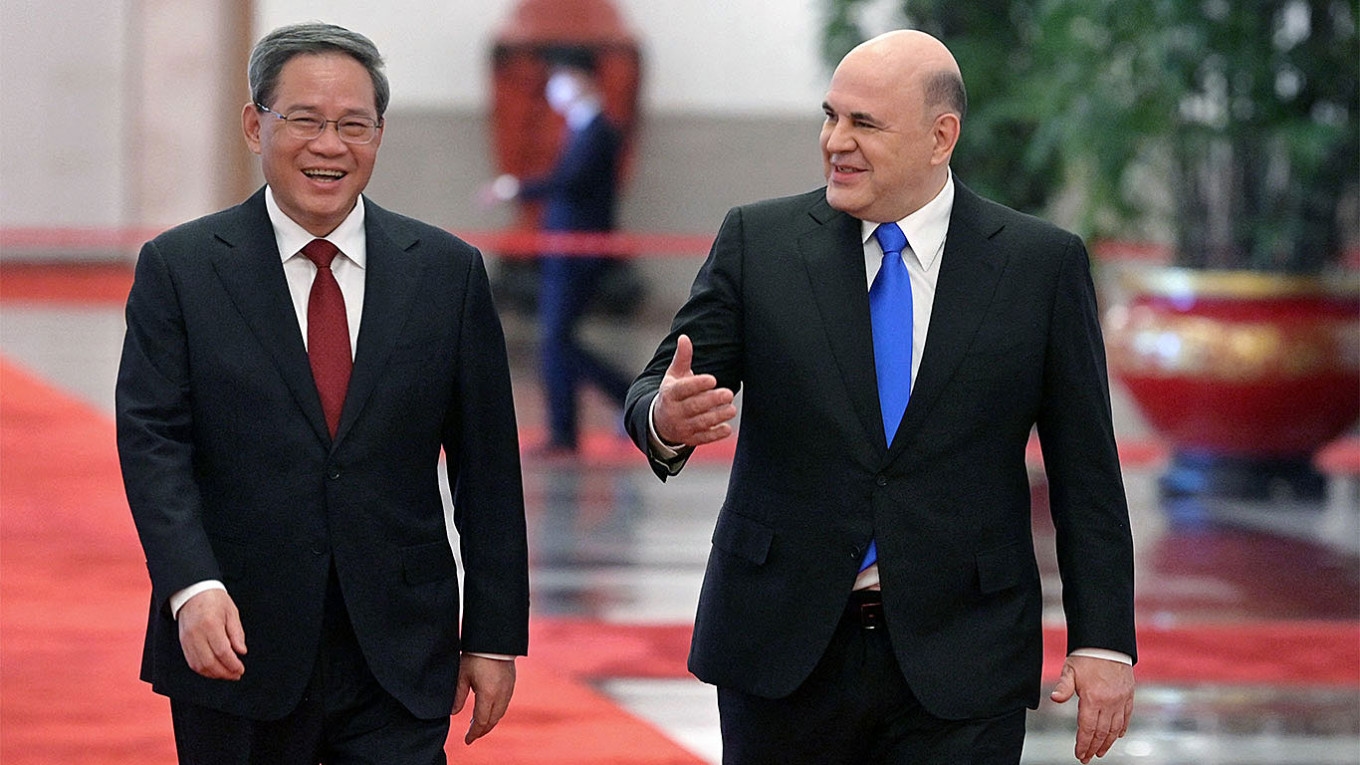 Russian PM hails China ties in face of 'sensational pressure' from West