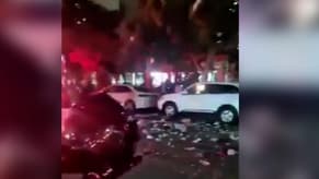 Watch: Missile Targets Tel Aviv